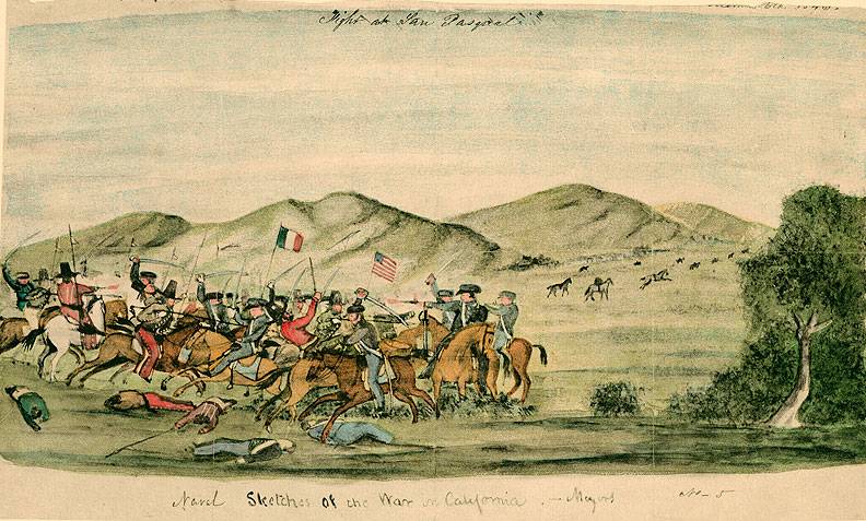 Sketch-of-Mexican-American-war-in-California h69.178.1 edit.jpg