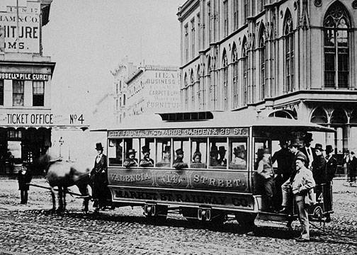 File:Woodwards-Gardens-no-14-horsecar-at-Post-and-Market-1860s.jpg