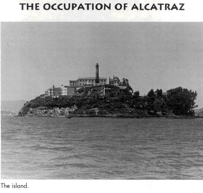 Alcatraz Island from the south side. Photo: Ilka Hartman