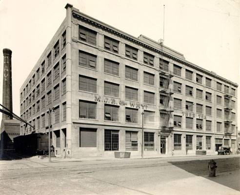 M. J. B. Coffee building at 3rd and Townsend streets May 18 1937 AAC-7203.jpg