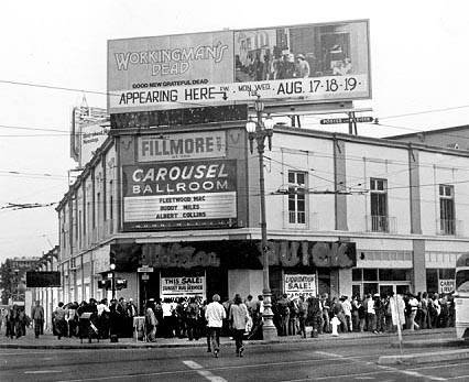 Fillmore West at Van Ness and Market 1970 via Isabella Acuña FB.jpg