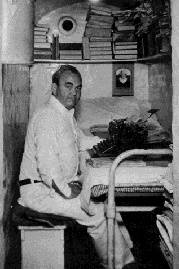 Tom Mooney in his cell in San Quentin (c. 1932)
