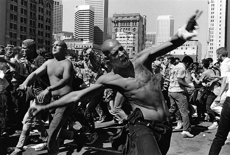 Keith-Holmes-1984-skinheads-dance-at-Democratic-National-Convention-protest-pen.jpg