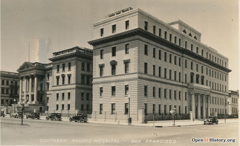Southern Pacific Hospital. SF Landmark 192 1930s wnp70.1209.jpg