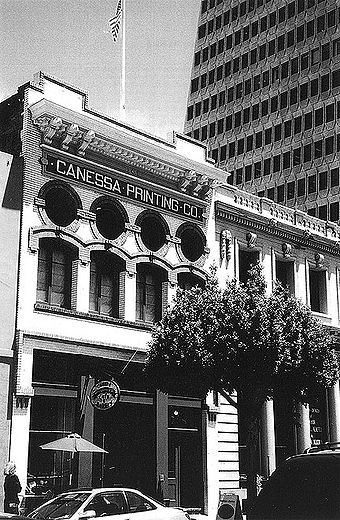 Photo of Canessa Building by Marjorie Cahn