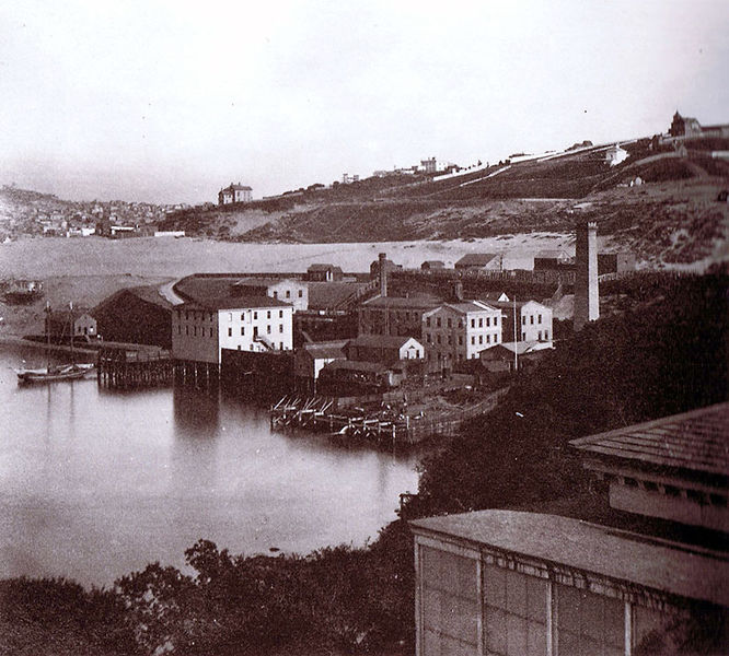 File:Pioneer-Woolen-Mills-Black-Point-1860s-Lawrence-and-Houseworth.jpg
