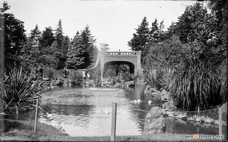 File:Alvord Lake and Bridge, at Haight Street entrance to Golden Gate Park c 1890 wnp15.1138.jpg