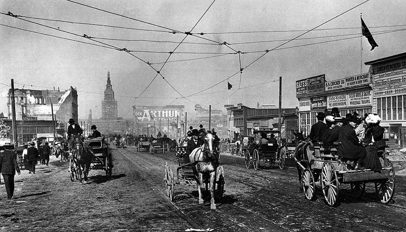 May-24-1907-URR-strike-carnival-at-foot-of-Market SF-Maritime-National-Historical-Park.jpg