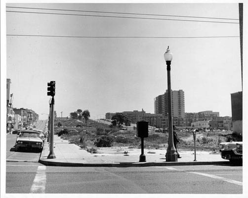 Vacant lots between Post and Geary aug 1964 AAC-1941.jpg