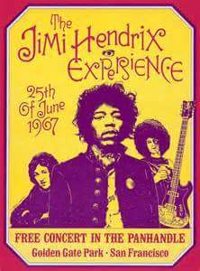 Jimi Hendrix free concert in Panhandle June 25 1967.jpg