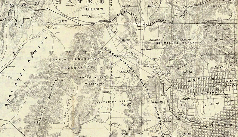 Rancho Buri Buri 1861 map.jpg