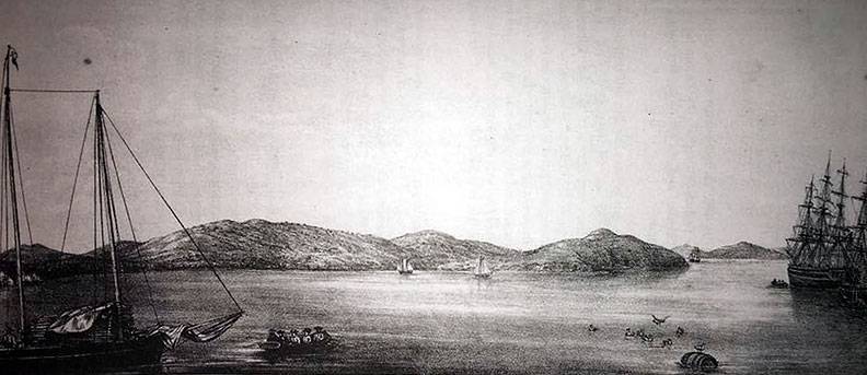File:1837-lithograph-of-Vioget-painting-of-Yerba-Buena.jpg