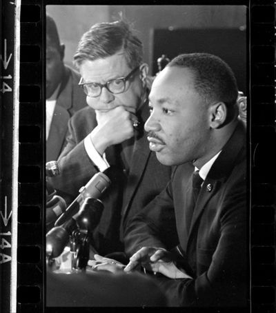 Dr Martin Luther King at Grace Cathedral with Bishop James Pike May 29 1964 BANC PIC 2006.029 138917.01.13--NEG.jpg