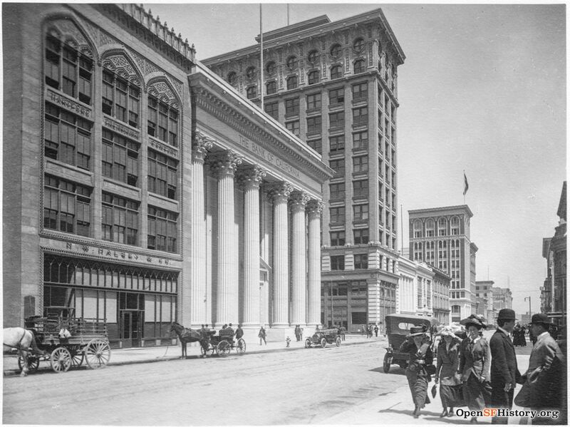 File:1909 California and Liedesdorff View northeast across California to Bank of California, Alaska Commercial Buildings wnp27.5667.jpg