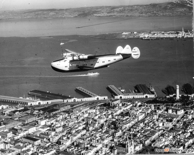 China Clipper over SF circa 1939 wnp27.4688.jpg