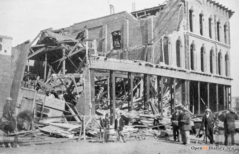 1868 Earthquake Damage to Coffey-Risdon Bldg. northwest corner Bush & Market wnp26.648.jpg