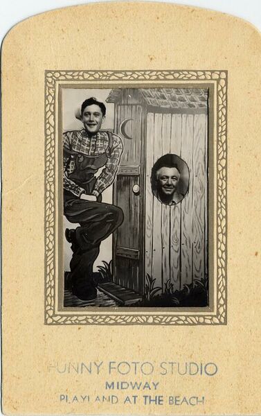 File:Two people posing for a Funny Foto Studio picture at Playland at the Beac AAB-9982.jpg